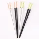 1Pairs Alloy Chopsticks Cherry Blossom Anti-slip Sushi Stick Chopsticks Reusable Dumpling Noodle Chopstick Kitchen Tableware. 