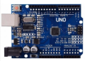 Arduino Uno Microcontroller Board. 