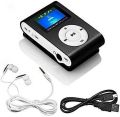 MP3 Player, Portable Mini MP3 Music Player with Headphone and USB Cable, Back Clip Lossless  MP3 Player Mini Clip USB Music Media Player Support 1-32GB Support SD TF Portable Simple MP3 Players. 