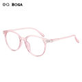 OQ BOGA 4 Styles Unisex Fashion Anti Blue Light Proof Radiation Oval Frame Computer Glasses Women Men Eye Protection Full Rim Eyewear. 