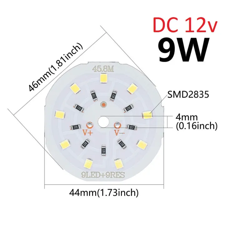 DC%2012V%20PCB%20Led%20Lamp%20Panel%20SMD2835%20Lamp%20Bead%20LED%20Bulb%20Lamp%209W%20Light%20Board%20For%20LED%20Bulb%20LED%20Downlight%20-%20Image%202