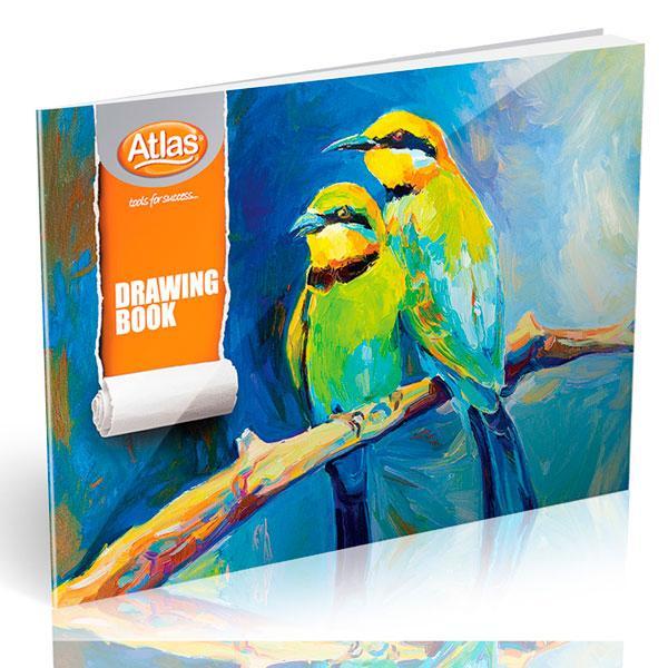 Atlas drawing book small 80 pages - 1 book