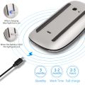 Magic Mouse For Macbook Wireless Bluetooth Silent Rechargeable Laser Ergonomic Design Mice For Apple Microsoft Air Pro Imac. 