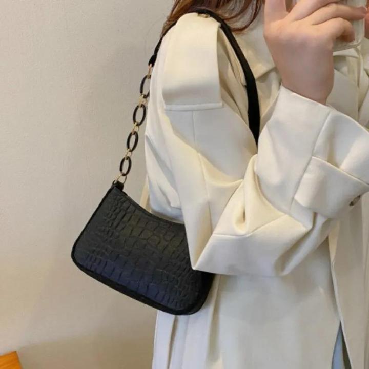 Lady Felt Armpit Design Luxury Tote Released Fashion Ladies Handbag Under Crescent Small Square Bag