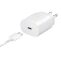 Samsung Super Fast Charger Adapter 25W EP-TA800 PD Travel Wall Chargers | With 3A USB C To USB C Cable | For Galaxy S20 S20+ S21 Ultra Note 20 10+ 5G A90 A80 A71 A70 5G. 