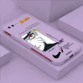 Hontinga for iPhone 7 Plus / 8 Plus Case Side Design New Anime Naruto for Boys Back Cover Soft Square Edge Pattern Liquid Silicone Trend Phone Cases. 
