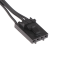 For Corsair 4PIN RGB to Standard ARGB 3-Pin 5V Adapter Connector RGB Cable 25cm. 