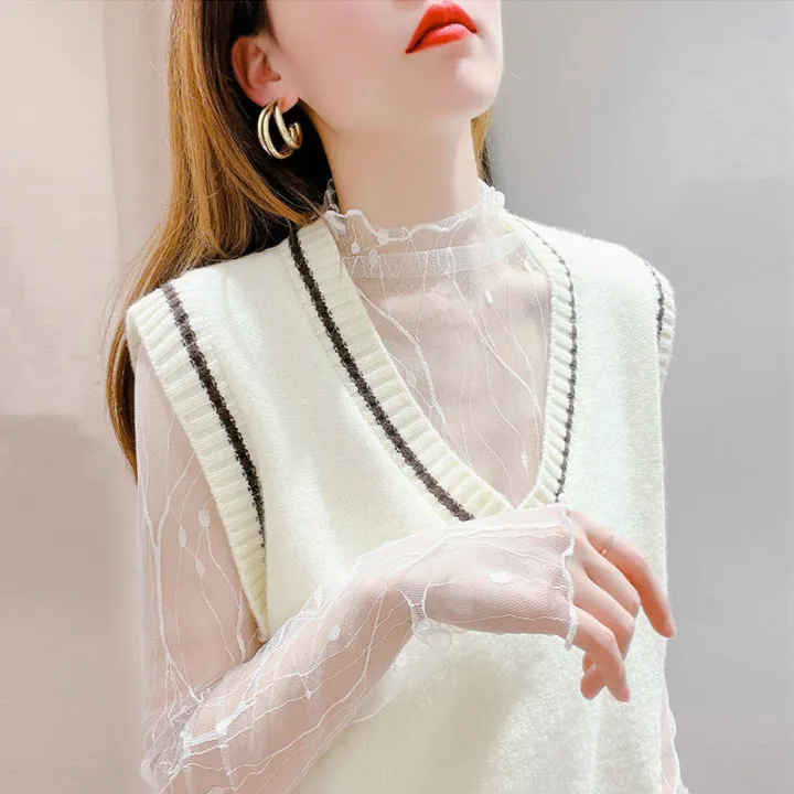 High%20Transparent%20Mesh%20Bottoming%20Shirt%20for%20Women%20Summer%20Thin%20Long%20Sleeves%20Sun%20Protection%20Inner%20Wear%20Gauze%20Clothes%20Turtleneck%20Lace%20Top%20Western%20Style%20Tulle%20-%20Image%207