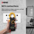 (New)Digital Clamp Multimeter Multiteter Electrical Clip on Meter Voltage Reitance Diode Teter Ammeter with Tet Probe. 