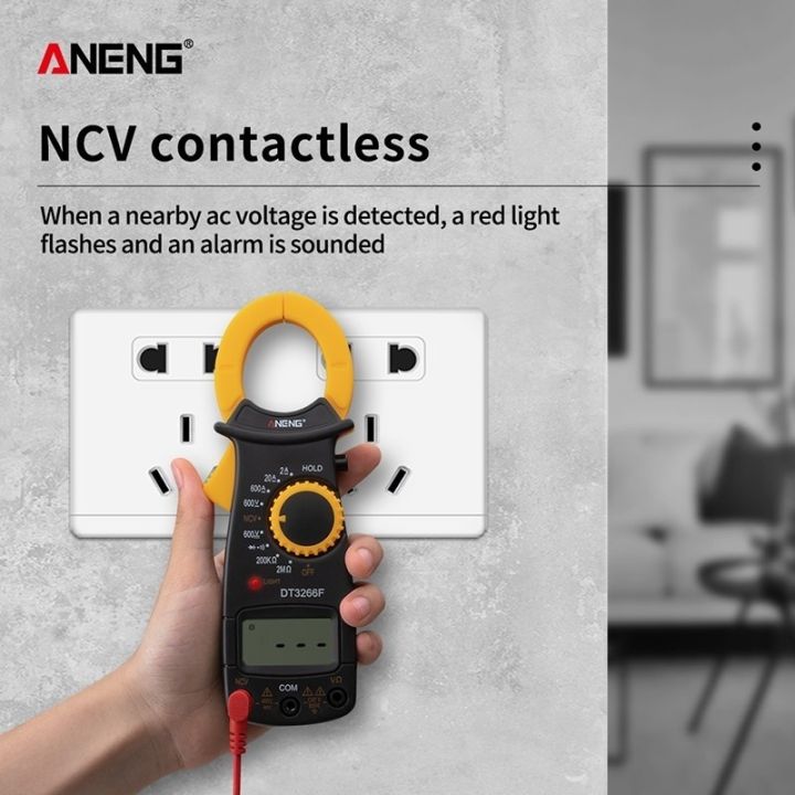 (New)Digital%20Clamp%20Multimeter%20Multiteter%20Electrical%20Clip%20on%20Meter%20Voltage%20Reitance%20Diode%20Teter%20Ammeter%20with%20Tet%20Probe%20-%20Image%205