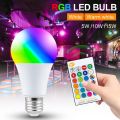 LED Bulb E27 RGB Lamp Led Bombillas 10W  Magic Change Color Smart Light Bulb RGBW 220V Spotlight RGBWW 110V 2835 Colorful. 