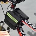 SuperRide Bike Rear Pouch Wear-resistant Mountain Bike Oxford Cloth Front Beam Saddle Bag. 