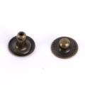 Rounded spring snap fasteners Spring Dot 10MM – Bronze 30 sets  For leathercraft Made in korea. 