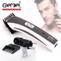 Geemy Gm-710Professional Rechargeable Electric Trimmer With Push Type Switch. 