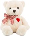 Romantic (Valentine’s Offer) Gift Box – Teddy Bear, Red Rose, Cadbury Dairy Milk, and KitKat. 