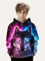 Boys Hoodies Casual Tracksuits Children Hoodie Kids Sweatshirts 3D Printed Hooded Colorful Butterfly Pattern Funny Cool Style. 