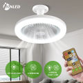 LED Ceiling fan  Light  Bulb Lamp with  Remote Control  multi color. 