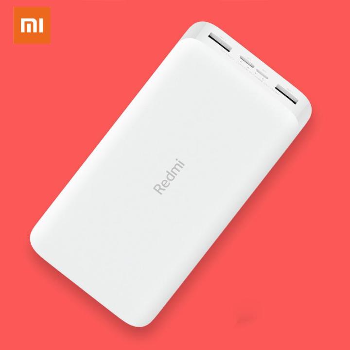 Xiaomi%20Redmi%20White%20Power%20Bank%2020000mAh%20Powerbank%2018W%20QC3.0%20Portable%20Charger%202%20USB%20Port%20Battery%20Pack%20External%20xiomi%20Xiaomi%20Power%20Bank%20Mi%20Power%20Bank%2020000%20mAh%20-%20Image%203