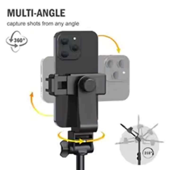 160cm%20Tripod%20for%20Cell%20Phone%20Camera%20Phone%20Stand%20Tripod%20with%20Remote%20and%20Phone%20Holder%20Portable%20Tripod%20Video%20Recording%20-%20Image%202