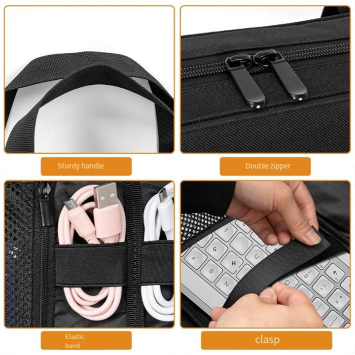 Travel Keyboard Case Bag Keys Mini Keyboard Carrying Storage Case ...