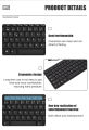 A-Z Corner Mini USB Keyboard English Language Ultra Thin Notebook Laptop Keyboards Desktop PC Laptops Computer. 