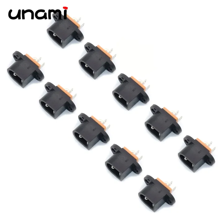 10Pcs%20DC%20Power%20Jack%20Socket%20Female%20Connector%205.5x2.1mm%203.5x1.3mm%20DC005%20DC022%20DC099%20DC%20Plug%20Socket%20Nut%20Panel%20Mount%20Adapter%20-%20Image%204