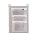 Multi-Function Non-woven Fabric Document Hanging Storage Bag 3/6/9-layer Pocket Chart Hanging File Folding Large Capacity Book Storage Bag Students. 