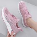 Autumn New Fly Mesh Hollow Sneakers Women's Breathable Old Beijing Cloth Shoes Women's Shoes Women's Summer Mom Shoes. 
