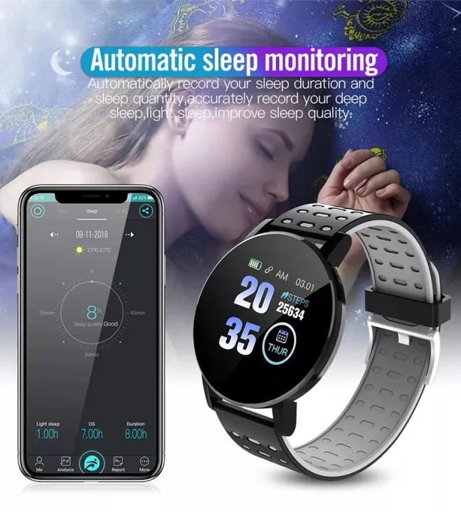 Smart%20Watch%20Heart%20Rate%20Monitor%20Men's%20Women's%20Smartwatch%20Round%20Fitness%20Digital%20Watches%20for%20Men%20Women%20Band%20Bracelet%20-%20Image%202