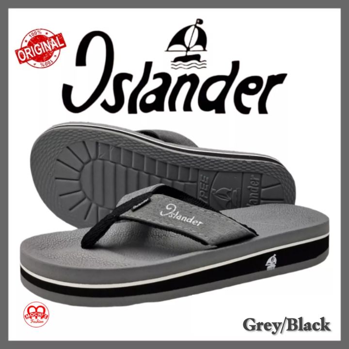 Islander%20Men's%20'Grey/Black'%20non-slip%20rubber%20soles%20100%25%20Authentic%20and%20Original%20color%20slippers%20(Makapal)%20-%20Image%204