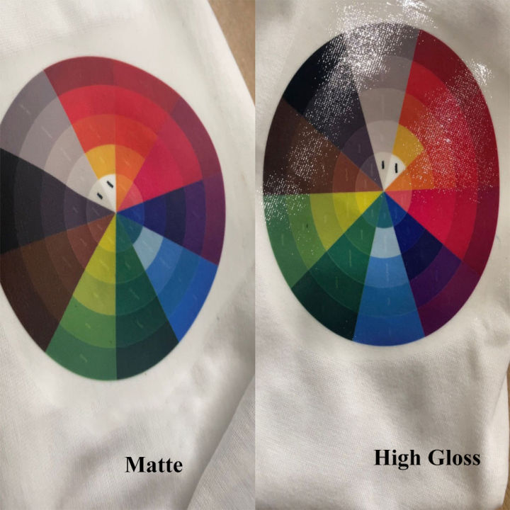 Vorix%201roll%20Matte/Glossy%20Heat%20Sublimation%20Transfer%20Vinyl%20HTV%20Transparent%20Hot%20Press%20Film%2012%7Cx5ft%20(30cmx150cm),Suitable%20For%20light%20Shirts%20-%20Image%205