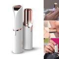 Rechargeable Finishing Touch Flawless Women Facial Hair Remover 18K Gold , Beauty Eyebrows Remover Trimmer Razor Shaver Electric Facial Hair Remover. 