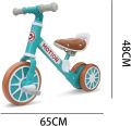Zuoquan 2 in 1 Children's Balance Bike without Pedals Tricycle Toy, First Baby Balance Bike for Boys Girls, Recommended Age: 12-48 Months, Walking Bike 4 Wheels  INeedz LMH HXJCT116  5079. 
