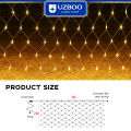 UZBOO 220V String Lights Outdoor Christmas Net Lights LED Mesh String Light Connectable Light for Garden Tree Bushes For Holiday Wedding Party Decorations Bedroom Indoor Outdoor Decor. 