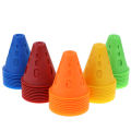 10 Pcs Soccer Training Sign Dish Pressure Resistant Cones Marker Discs. 