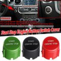 Start Stop Engine Switch Push Button Cover for Land Rover Range Rover Sport Edition 2010-2013 Discovery 4 2010-2016. 