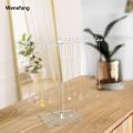 Wenefang Sales promotion Hanging Hooks Jewelry Holder Lightweight Acrylic Necklace Organizer Anti-Slip Base Transparent Jewelry Stand for Jewelry. 