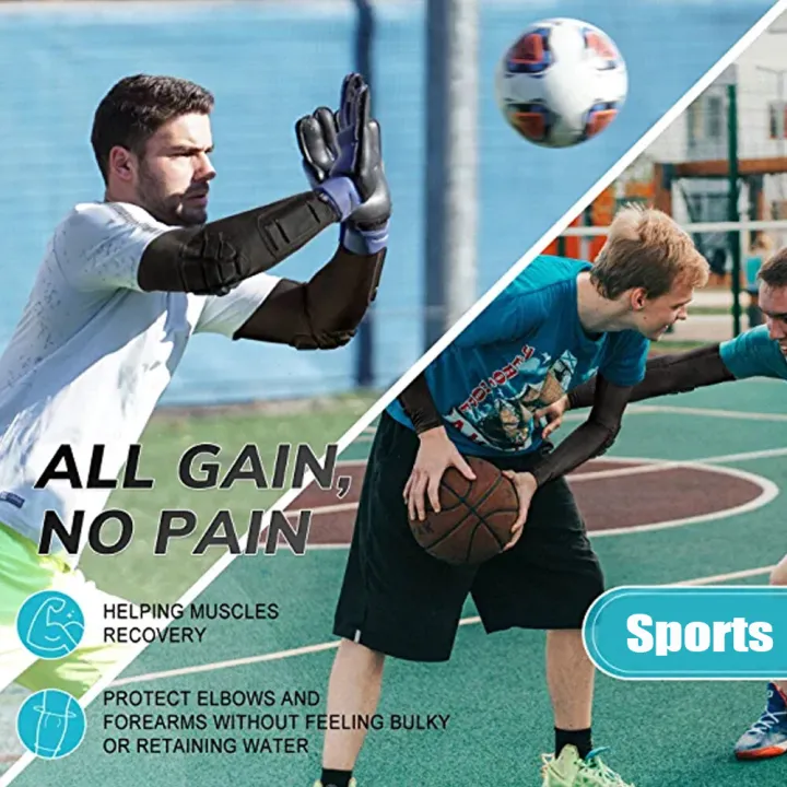1%20PCS%20Professional%20Sports%20Compression%20Arm%20Guard%20Sleeve%20Padded%20Elbow%20Forearm%20Sleeves%20Compression%20Arm%20Protective%20Support%20-%20Image%202