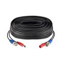 60ft /18.3m 2-in Video Power CCTV Cable. 