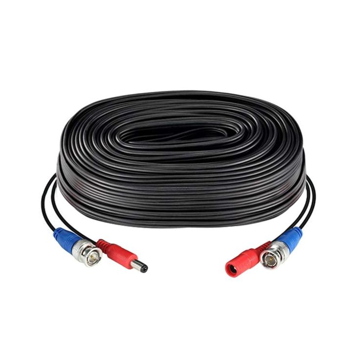 60ft /18.3m 2-in Video Power CCTV Cable