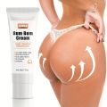 50g Bum Bum Cream, Lemon Vanilla Butt Massage Cream - Non-Greasy Firming Cream For Firming Buttocks, Tummies And Thighs With Col. 