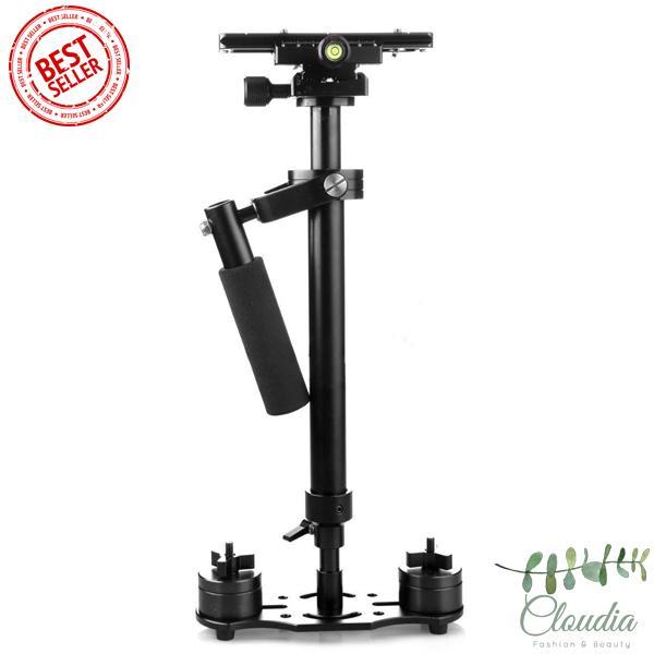 S60 Camera Stabilizer 60CM Aluminum Steadicam Handheld Stabilizer for Nikon Fuji Sony Canon Camera DSLR Photography Studio