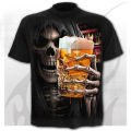 Scary Skull Men's T-Shirts Men's Punk 3D Shirts Summer Fashion Tops O-neck t-shirt clothing large size streetwear Tshirt for men. 