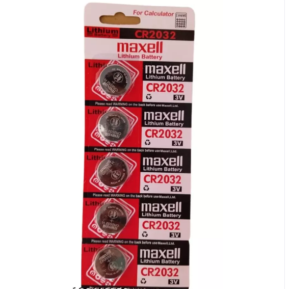 CR 2032 3VMaxell Lithium Battery- Made in Japan