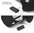 Hands Free Rechargeable LED Baseball Cap Light Glow Bright Sport Hat For Outdoor Jogging Snapback Hats Hip Hop Party Holiday. 