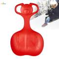 Snow Sled Grass Sand Sliding Sled Skiing Board with Handle Heavy Duty Sleigh Winter Toy Snow Luge. 