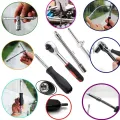 46pcs 1/4-Inch Socket Set Car Repair Tool Ratchet Torque Wrench Combo Tools Kit Auto Repairing (TLS). 