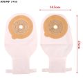 10Pcs Colostomy Bags 15-65mm Stoma Pouch Bags One-piece Open Ostomy Bags Skin Color No Need Clip Translucent Colostomy Bag. 