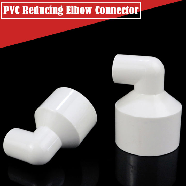 2pcs/lot Inner Dia 20~63mm Pvc Elbow Reducing Connectors Water Adapters ...