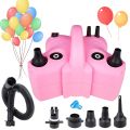 Electric Inflator Inflation Pump Electric Balloon Inflator Tool Birthday Double Hole Balloon Inflator Balloon Machine. 